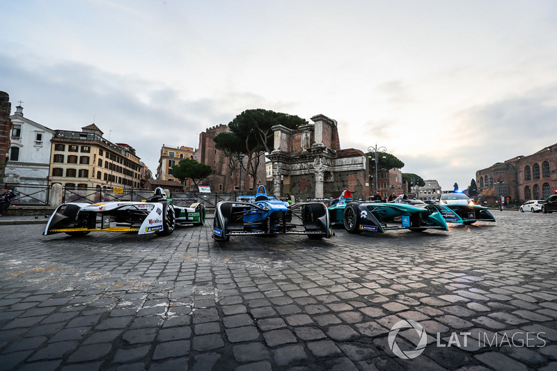 Monoposto Formula E in mostra