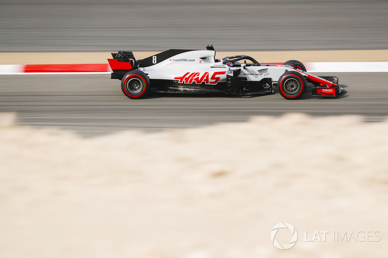 Romain Grosjean, Haas F1 Team VF-18 Ferrari