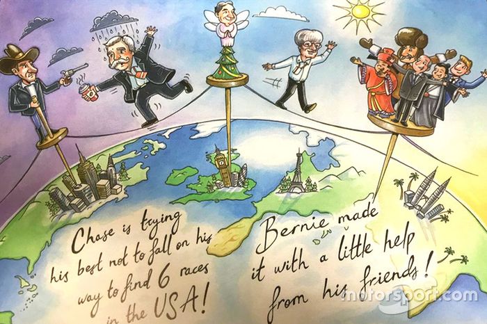 La felicitación de Navidad de Bernie Ecclestone