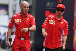 Головний інженер Ferrari Джок Кліа, Кімі Райкконен, Ferrari