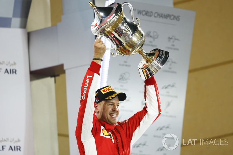 Vainqueur : Sebastian Vettel (Ferrari)