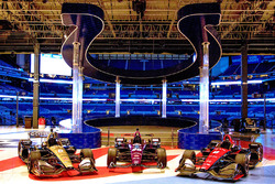 Schmidt Peterson Motorsports livery unveil inside Lucas Oil Stadium