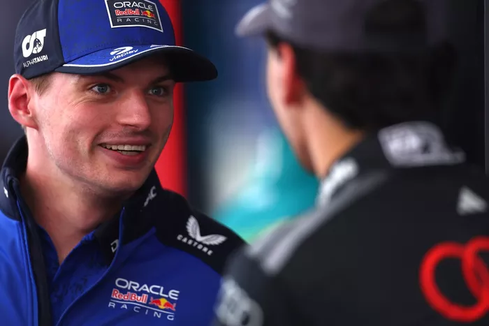 Max Verstappen, Red Bull Racing, Gabriel Bortoleto, Audi F1 Team