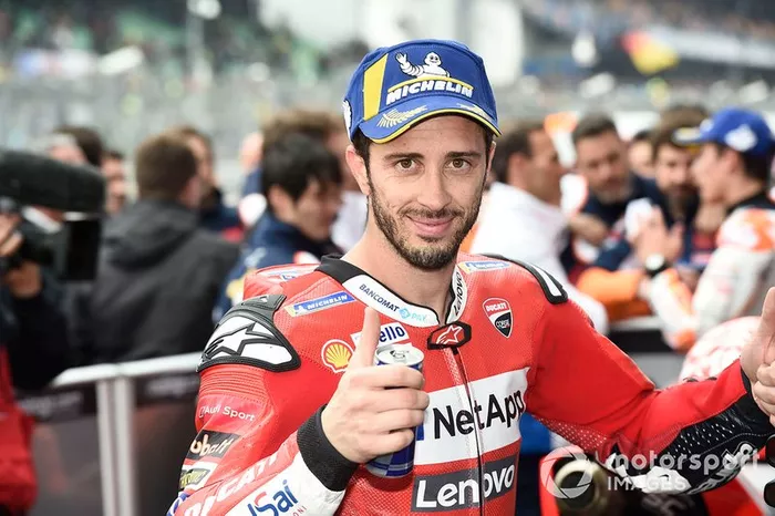 Il secondo classificato Andrea Dovizioso, Ducati Team