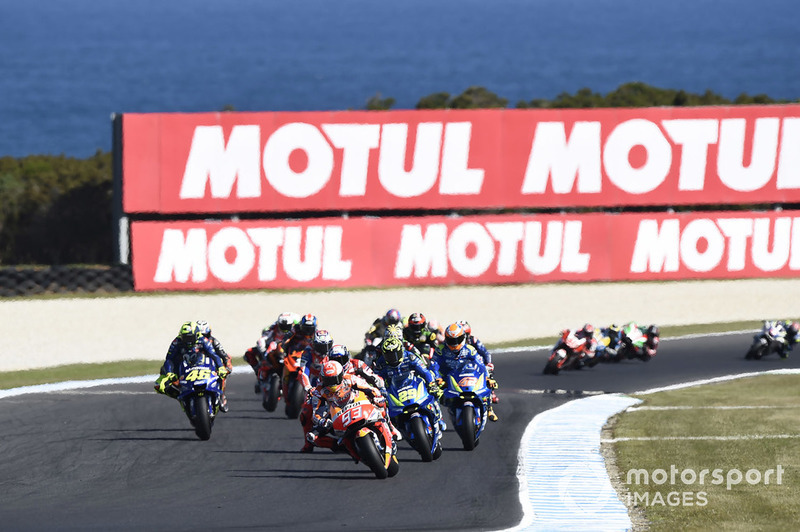 Le premier tour de course