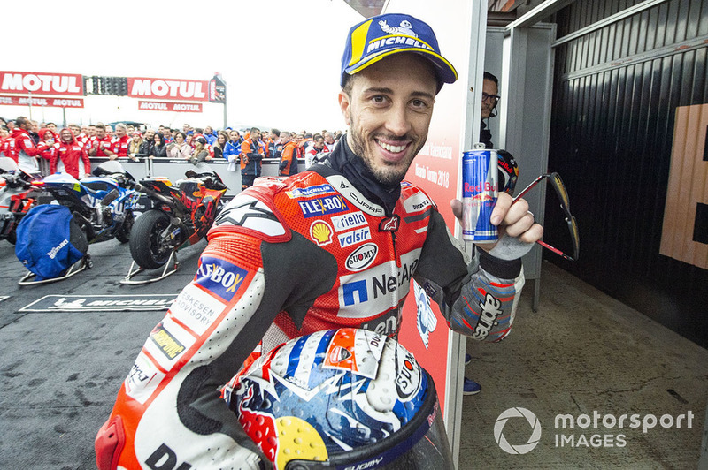 Il vincitore della gara Andrea Dovizioso, Ducati Team