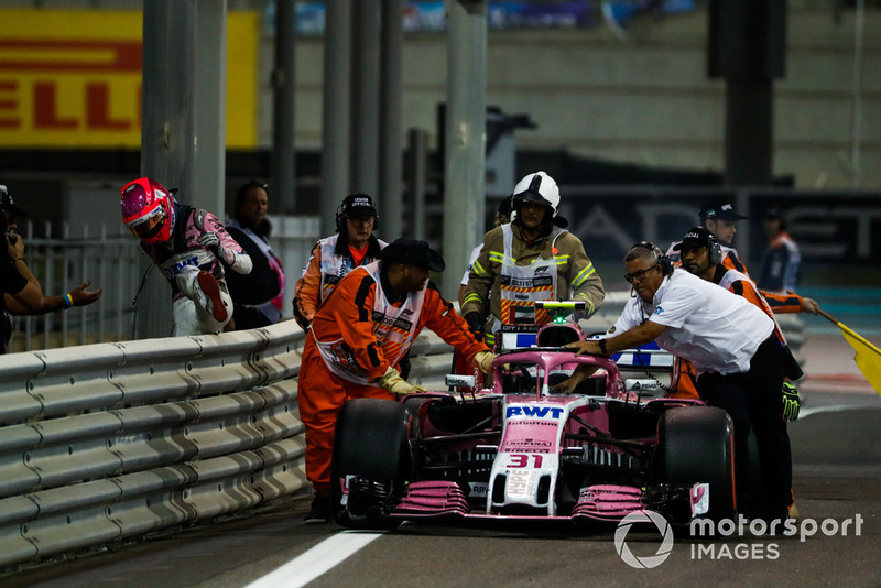 Маршали, Естебан Окон, Racing Point Force India VJM11