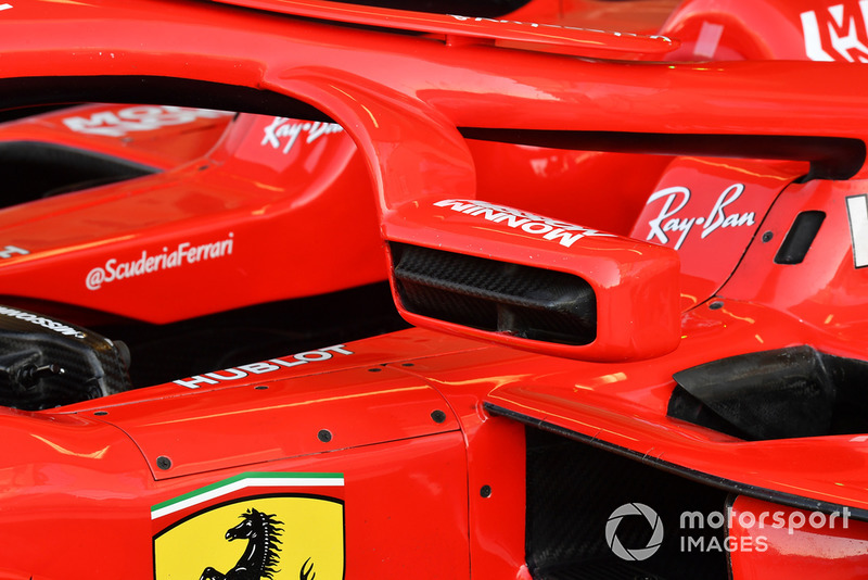 Ferrari SF71H mirror