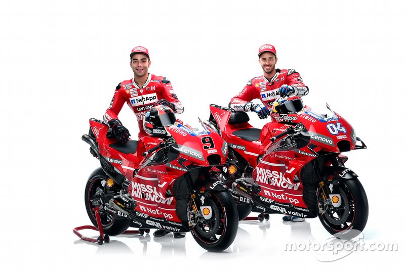 Andrea Dovizioso y Danilo Petrucci, Ducati Team