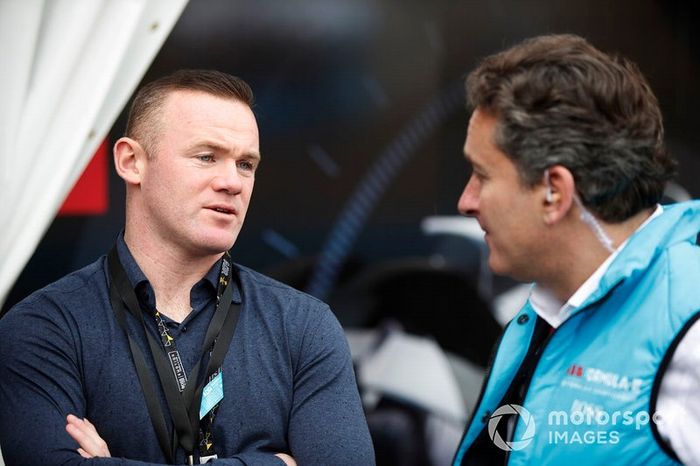 Wayne Rooney, Alejandro Agag, CEO, Formula E 