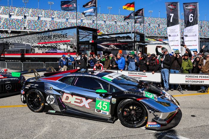#45 Wayne Taylor Racing Lamborghini Huracan GT3 EVO2: Danny Formal, Trent Hindman, Graham Doyle, Kyle Marcelli