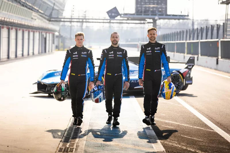 #36 Alpine Endurance Team Alpine A424: Mick Schumacher, Jules Gounon, Frederic Makowiecki