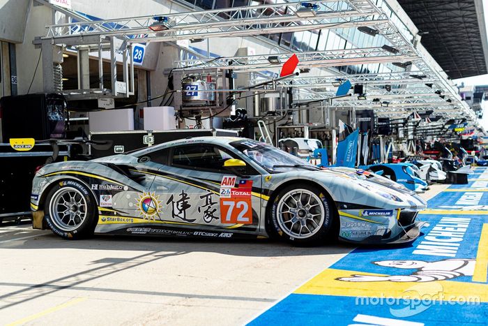 #72 Hub Auto Racing - Ferrari 488 GTE Evo: Morris Chen, Tom Blomqvist, Marcos Gomes