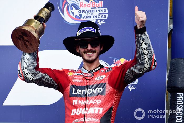 Podio: tercer lugar Francesco Bagnaia, Ducati Team