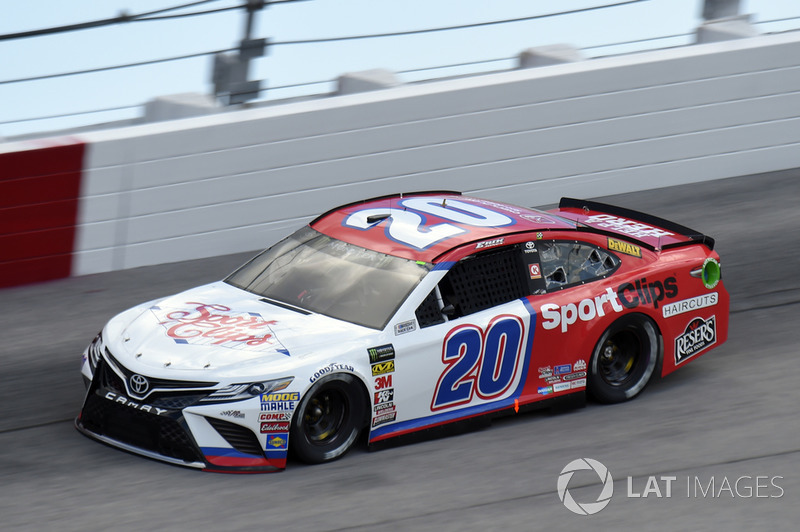 Erik Jones, Joe Gibbs Racing, Toyota Camry Sport Clips Throwback
