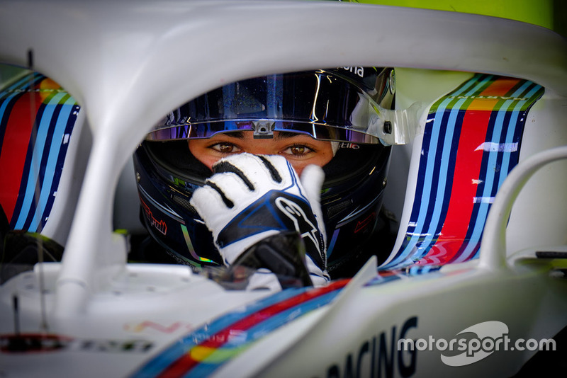 16: Ленс Стролл, Williams FW41, 1'45.134