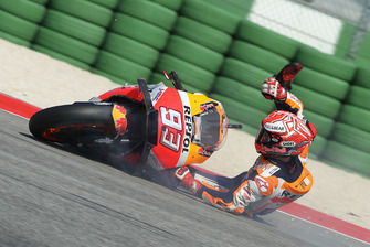 Marc Marquez, Repsol Honda Team crash