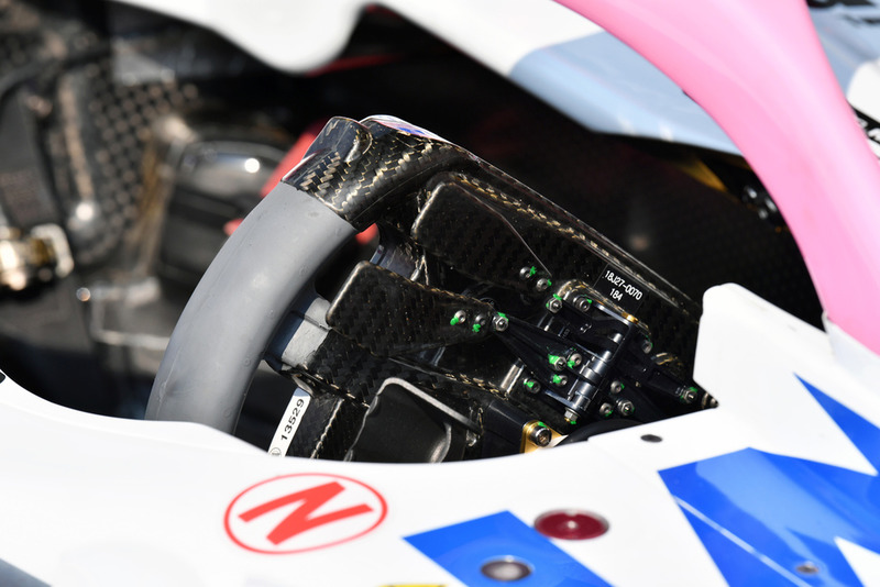 Racing Point Force India VJM11 steering wheel