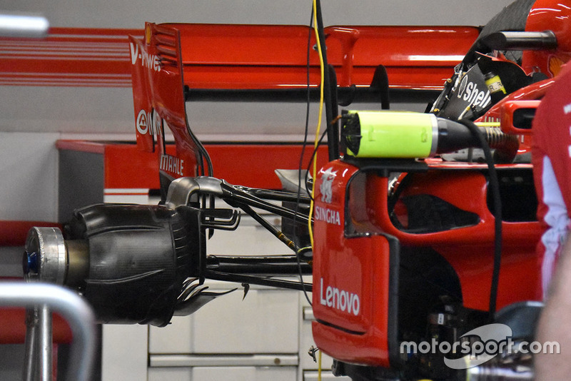 Ferrari technical detail