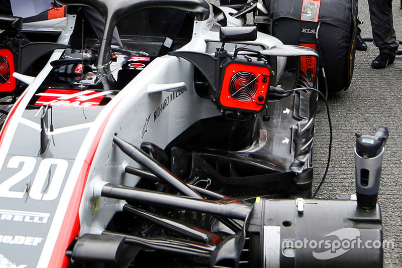 Fond plat de la Haas F1 Team VF-18