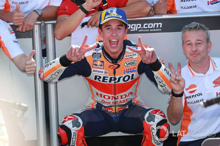Segundo clasificado Marc Marquez, Repsol Honda Team