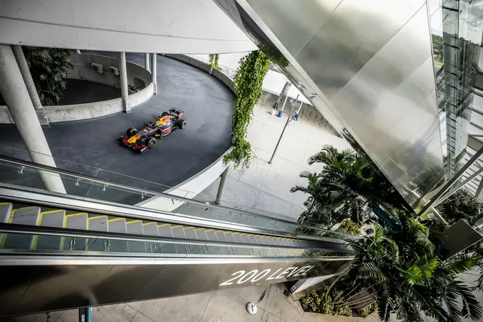 El Red Bull Racing RB7 en Florida