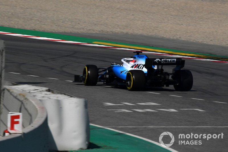 Robert Kubica, Williams FW42, in testacoda