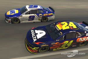 Chase Elliott, NAPA Auto Parts Chevrolet, William Byron, Axalta Chevrolet