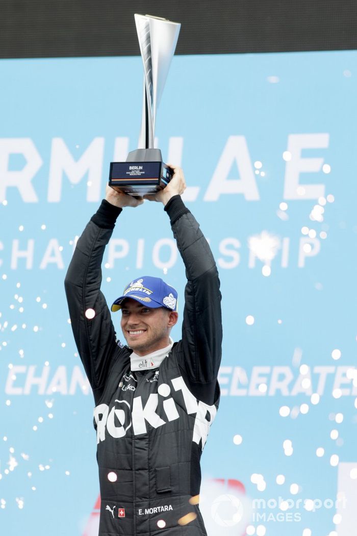 Podio: ganador Edoardo Mortara, Venturi Racing