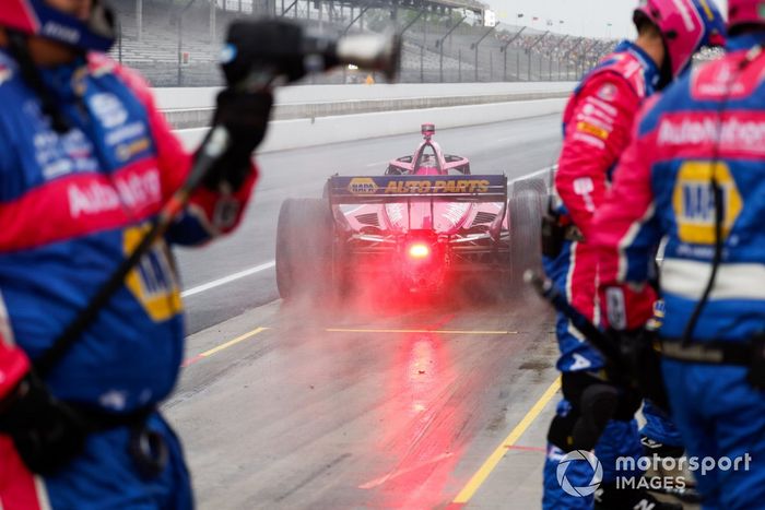 Alexander Rossi, box de Andretti Autosport Honda