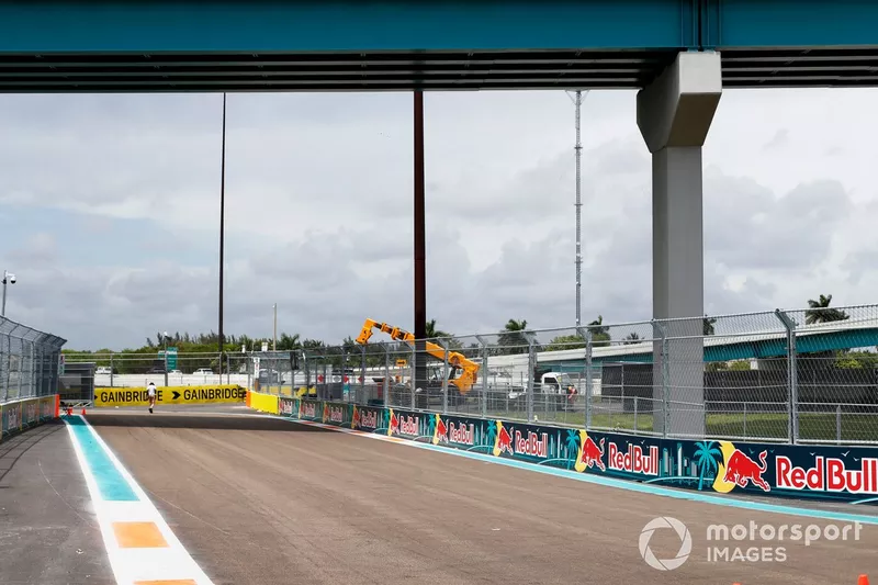 A view of the track