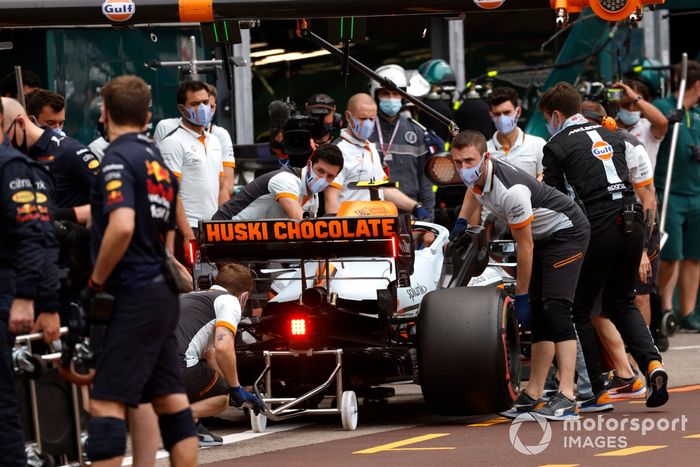 Lando Norris, McLaren MCL35M
