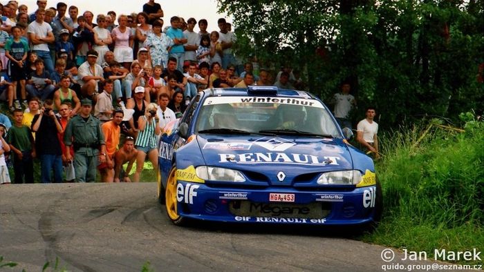 Janusz Kulig, Jarosław Baran, Renault Mégane Maxi, Rajd Polski 1998