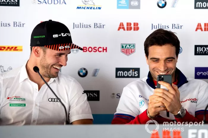 Daniel Abt, Audi Sport ABT Schaeffler, durante la conferenza stampa