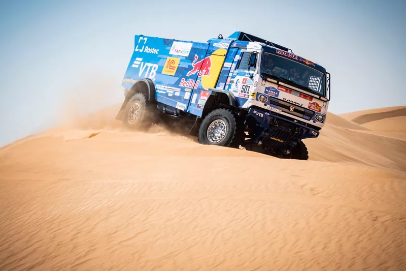 #501 Kamaz  Master: Anton Shibalov, Dmitrii Nikitin, Ivan Tatarinov