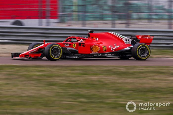 Carlos Sainz Jr., Ferrari SF71H  
