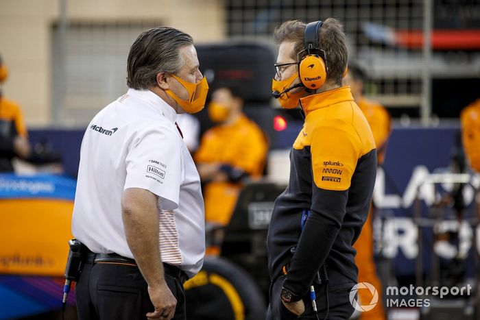 Zak Brown, director general de McLaren Racing