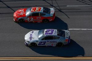 Erik Jones, LEGACY MOTOR CLUB Toyota, Bubba Wallace, 23XI Racing Toyota