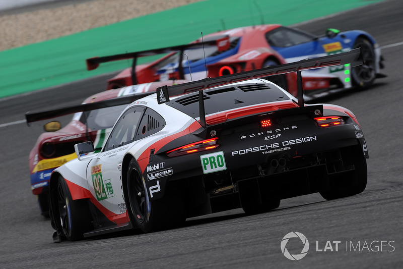 #92 Porsche Team Porsche 911 RSR: Michael Christensen, Kevin Estre