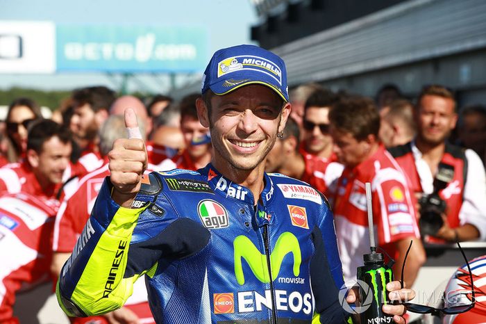 Tercer lugar Valentino Rossi, Yamaha Factory Racing