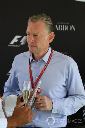 Sean Bratches, kommerzieller Leiter Formel 1 beim Carbon Champagne Presseempfang