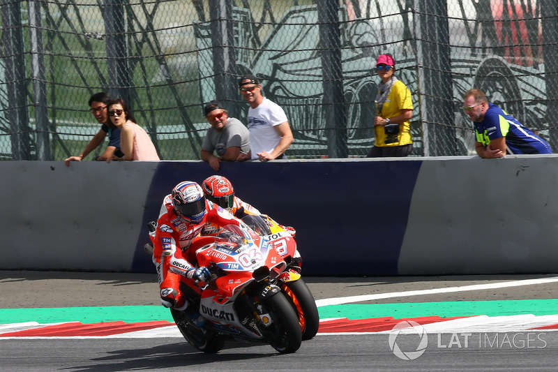 Andrea Dovizioso, Ducati Team, Marc Márquez, Repsol Honda Team