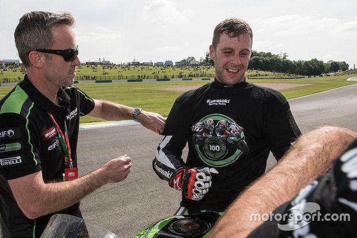 Jonathan Rea, Kawasaki Racing, ganador Donington Park, 2017