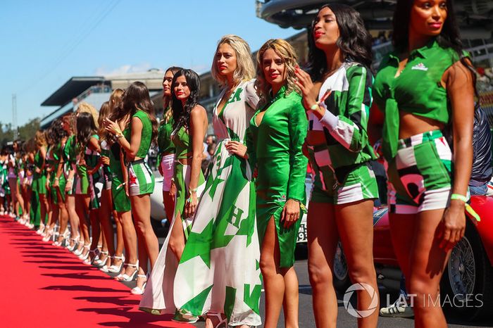 Chicas de la parrilla