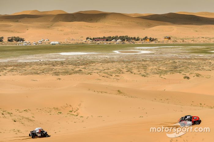 #135 Li Janguo, Feiwo Fervor; #315 Li Dongsheng, Polaris RZR1000