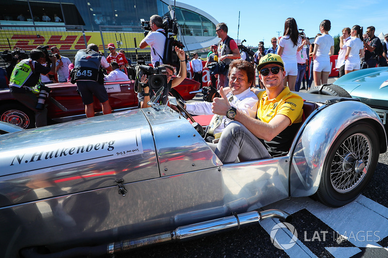 Nico Hulkenberg, Renault Sport F1 Team on the drivers parade