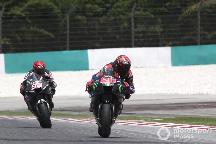 Fabio Quartararo, Yamaha Factory Racing Marc Marquez, Repsol Honda Team