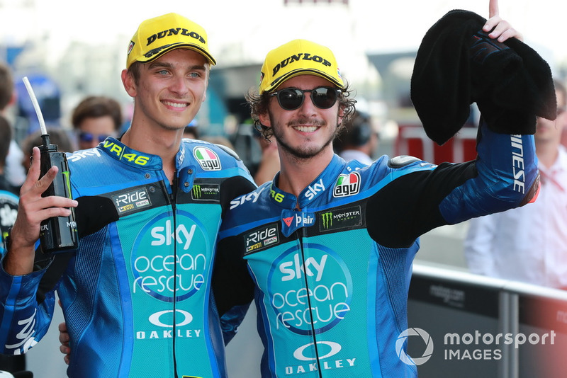 Luca Marini, Sky Racing Team VR46 Francesco Bagnaia, Sky Racing Team VR46