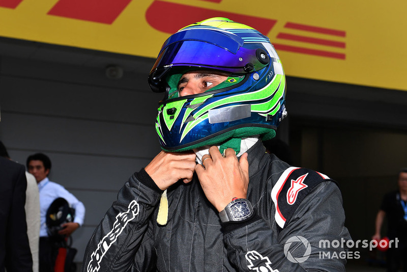 Felipe Massa lors du tour de démonstration des Légendes