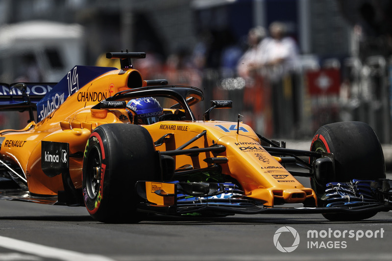 McLaren envía un mensaje con humor a Alonso en el FP3
